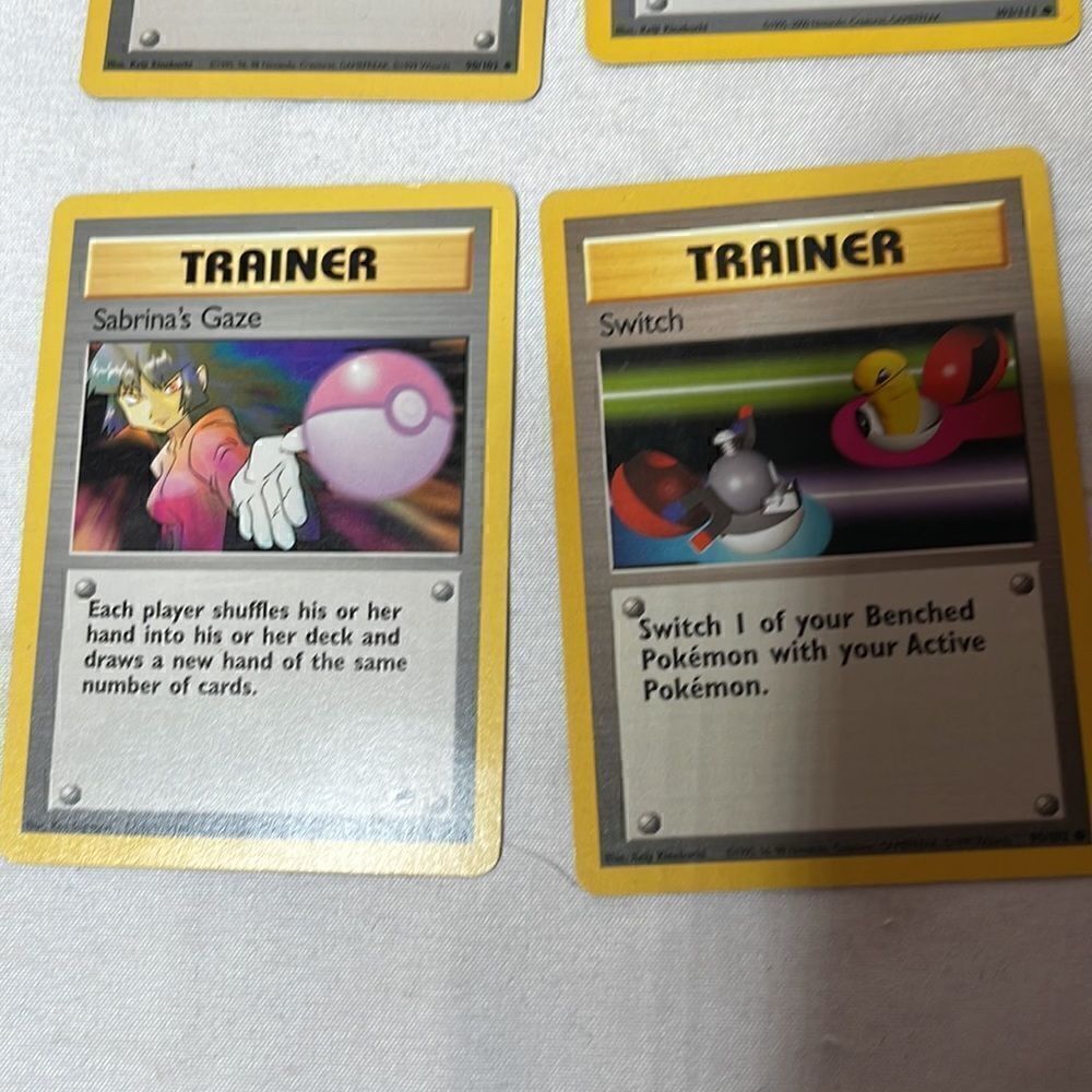 Set of Eight Pokémon Trading Cards. - Picture 4 of 10